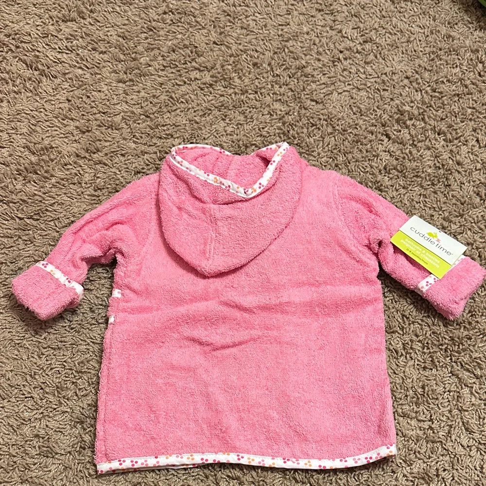 Pink Star Kids Robe Set - Picture 3 of 3
